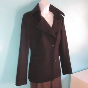DryKorn Womens M Wool Coat Short Blazer Jacket Size 5 Fits 8 US
